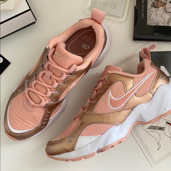 NEW Nike Air heights rose gold sneakers shoes - Picture 6 of 10